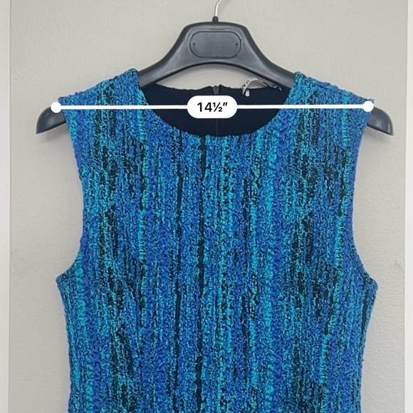 Zara 60s Mod Mermaidcore Seersucker Mini Dress – Sabrina Carpenter Coquette - Picture 12 of 14